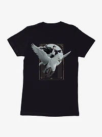 Harry Potter Flying With Buckbeak Womens T-Shirt