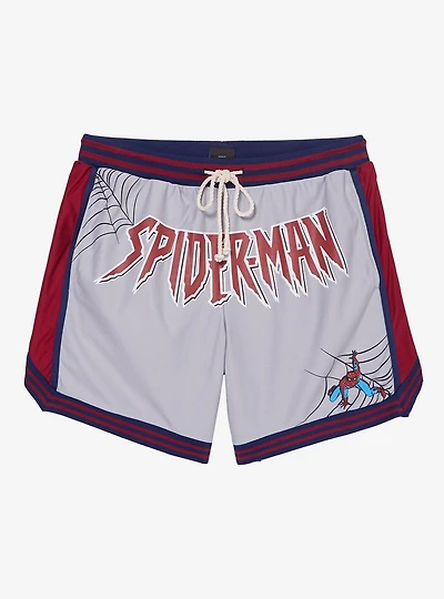 Marvel Spider-Man Logo Basketball Shorts - BoxLunch Exclusive