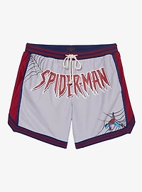 Marvel Spider-Man Logo Basketball Shorts - BoxLunch Exclusive