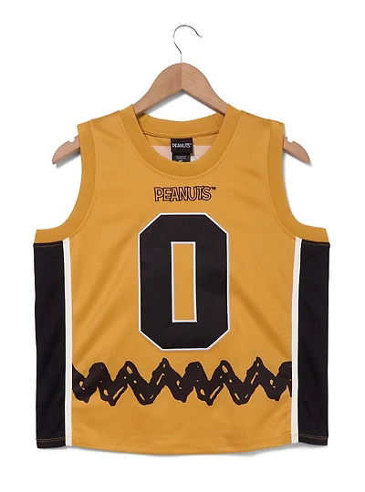 Peanuts Charlie Brown Stripe Women's Basketball Jersey — BoxLunch Exclusive