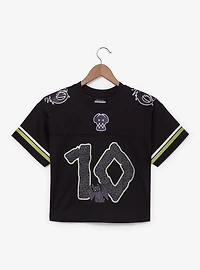 DreamWorks How To Train Your Dragon Toothless Women's Cropped Football Jersey - BoxLunch Exclusive