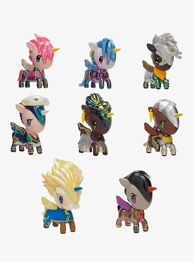 tokidoki x Arcane Unicorno Blacklight Chrome Blind Box Figure