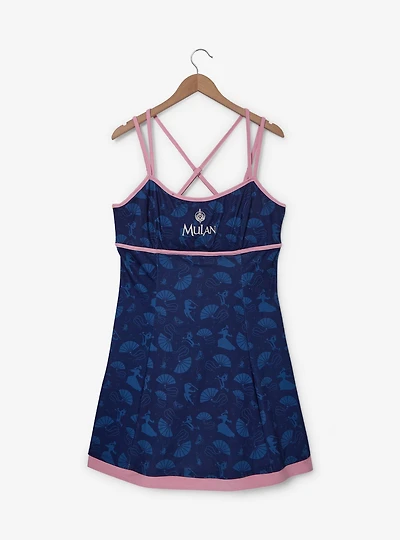 Disney Mulan Icons Allover Print Plus Active Dress - BoxLunch Exclusive