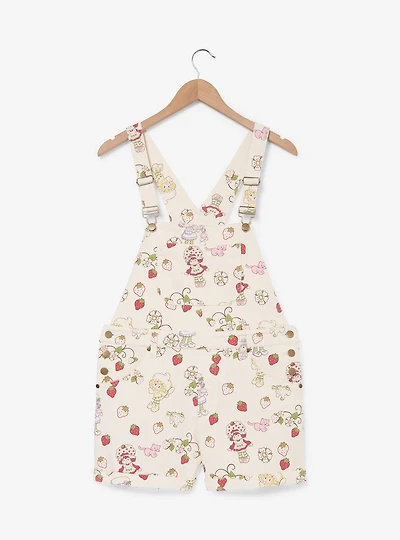 Strawberry Shortcake Women's Short Overalls — BoxLunch Exclusive
