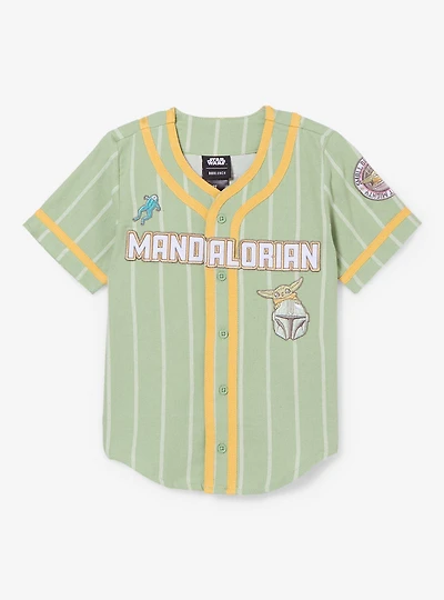 Star Wars The Mandalorian Grogu Toddler Baseball Jersey — BoxLunch Exclusive