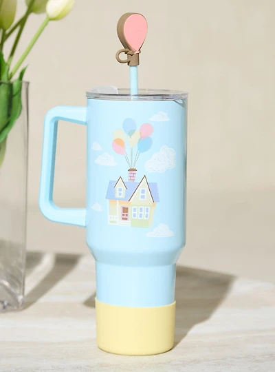 Disney Pixar Up Carl & Ellie House Straw Tumbler with Handle — BoxLunch Exclusive