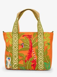 Loungefly Disney The Lion King Animals Printed Crossbody Tote Bag - BoxLunch Exclusive