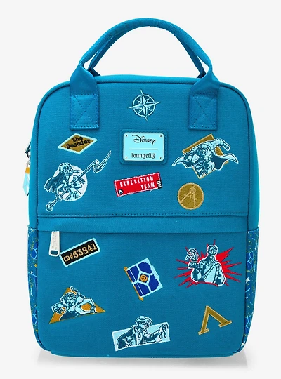 Loungefly Atlantis: The Lost Empire Embroidered Patches Mini Backpack - BoxLunch Exclusive