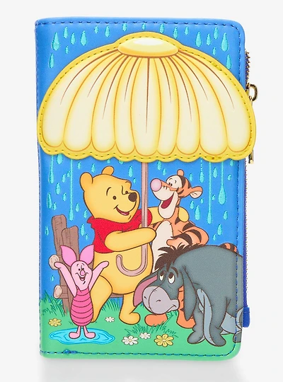 Loungefly Disney Winnie the Pooh Rainy Umbrella Scene Wallet - BoxLunch Exclusive