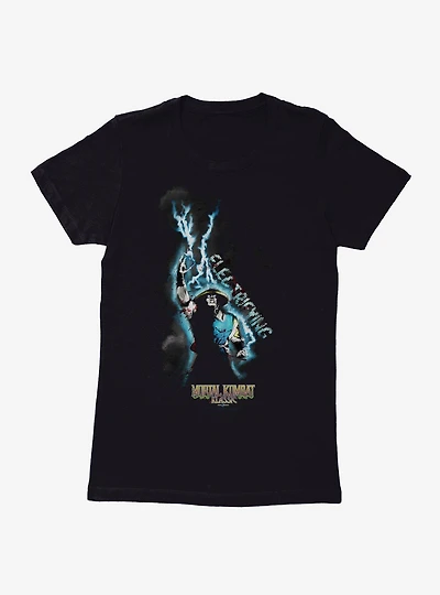 Mortal Kombat Klassic Raiden Electrifying Womens T-Shirt