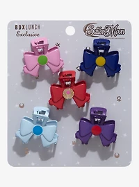 Sailor Moon Sailor Guardian Bows Metal Hair Clip Set - BoxLunch Exclusive