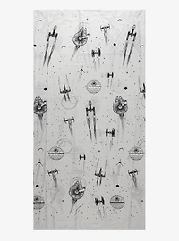 Star Wars Ships Allover Print Shower Curtain