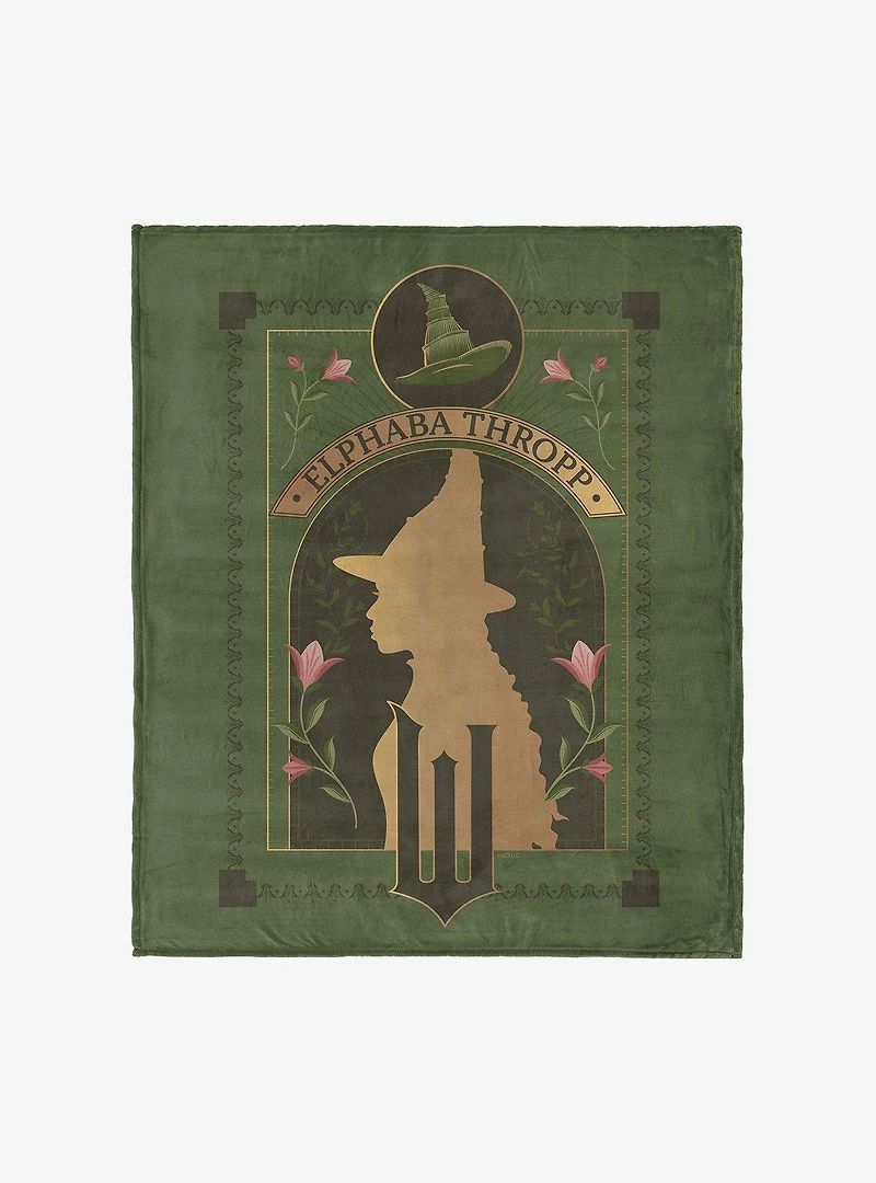 Wicked Elphaba Thropp 60x80" Silk Touch Throw Blanket