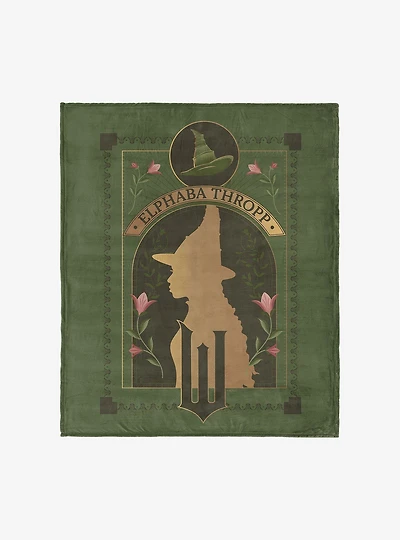 Wicked Elphaba Thropp 60x80" Silk Touch Throw Blanket