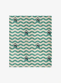 Jaws Psychedelic Sea 60x80" Silk Touch Throw Blanket