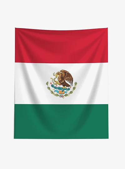Mexico Flag 50x60" Wall Hanging