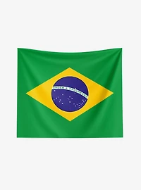 Brazil Flag 34x40" Wall Hanging