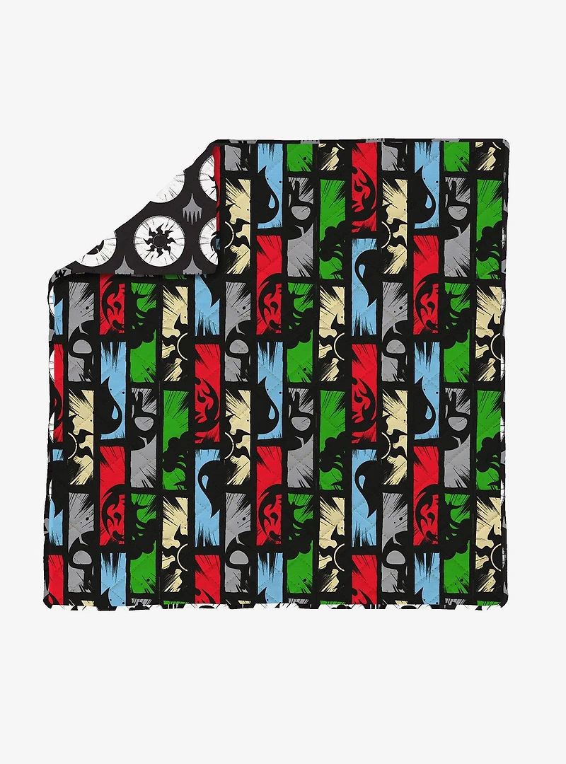 Magic: The Gathering Animated Magic Full/Queen Quilted Blanket