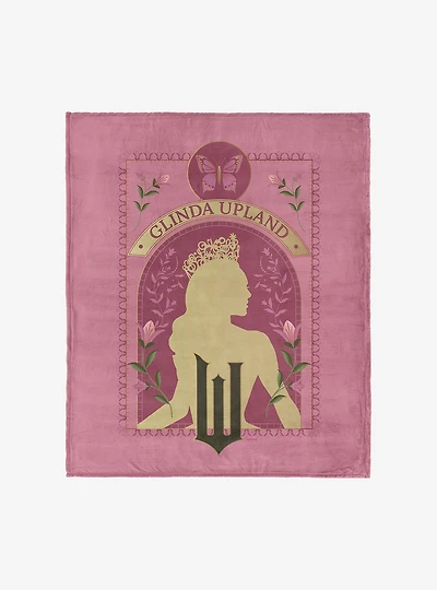 Wicked Glinda Upland 50x60" Silk Touch Throw Blanket