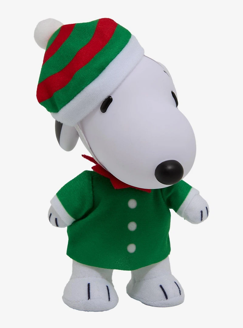 Figure Key Peanuts Snoopy Holiday Elf Vinyl Plush Figure