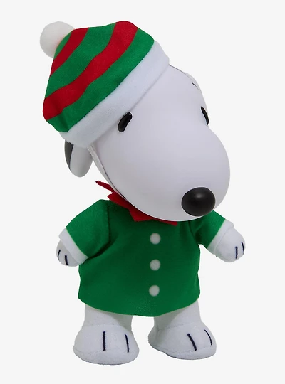 Figure Key Peanuts Snoopy Holiday Elf Vinyl Plush Figure