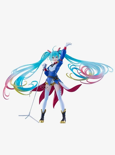 Bandai Namco Gundam 45th x Hatsune Miku Banpresto Evolve Hatsune Miku Gundam Collaboration Figure
