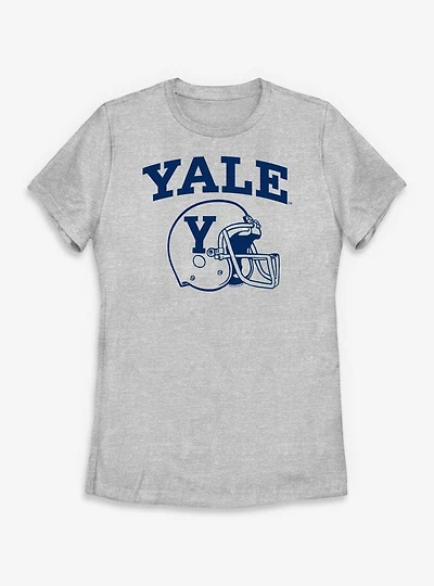 Yale University Helmet Womens T-Shirt