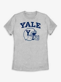 Yale University Helmet Womens T-Shirt
