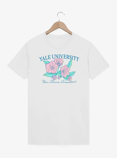 Yale University Floral New Haven CT T-Shirt
