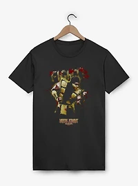 Mortal Kombat Klassic Scorpion Fight T-Shirt