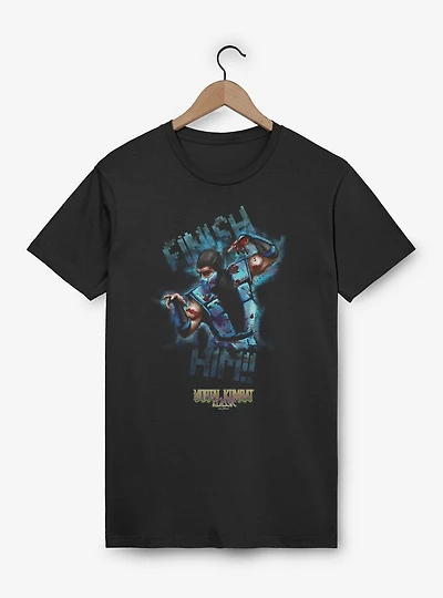 Mortal Kombat Klassic Sub-Zero Finish Him T-Shirt