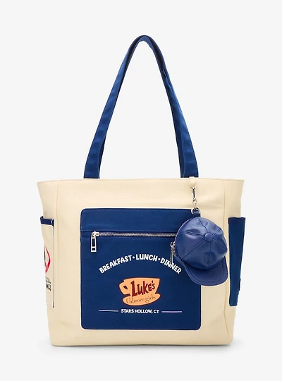Gilmore Girls Luke's Diner Cavnas Tote Bag — BoxLunch Exclusive