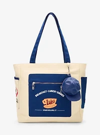 Gilmore Girls Luke's Diner Cavnas Tote Bag — BoxLunch Exclusive