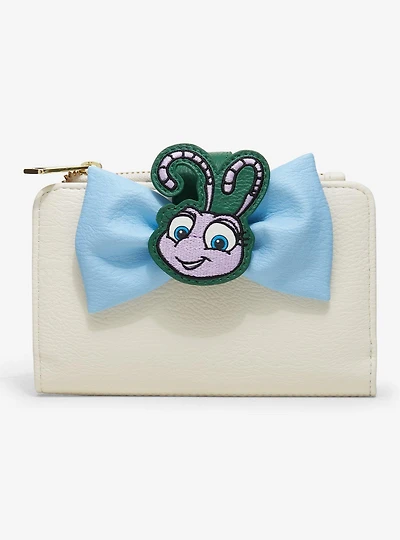 Loungefly Disney Pixar A Bug's Life Dot Bow Wallet- BoxLunch Exclusive