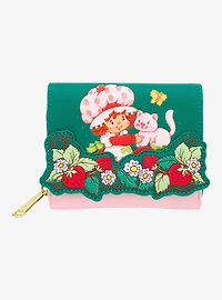 Loungefly Strawberry Shortcake Custard & Strawberry Embroidered Wallet - BoxLunch Exclusive