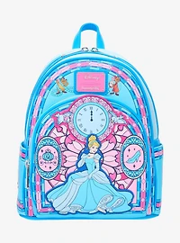Loungefly Disney Cinderella Stained Glass Portrait Mini Backpack - BoxLunch Exclusive
