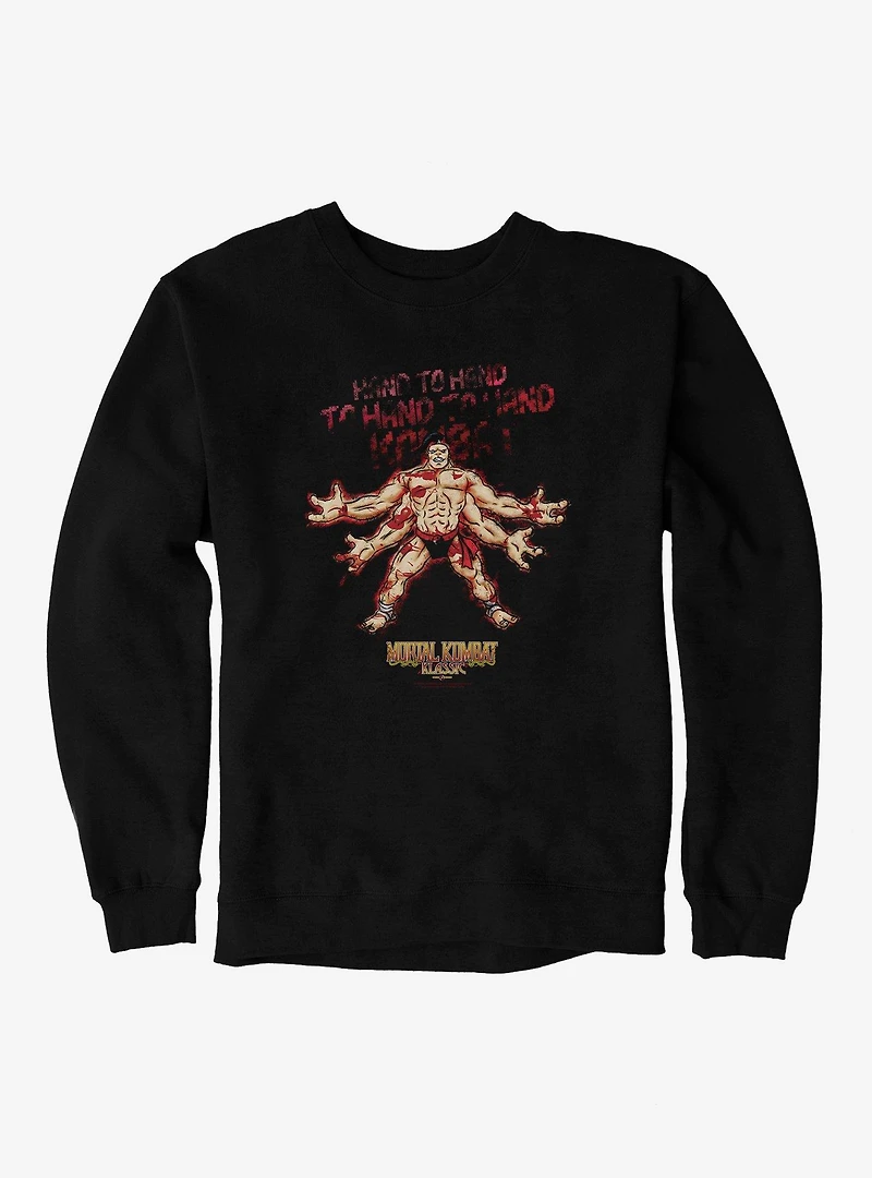 Mortal Kombat Klassic Goro Hand To Sweatshirt