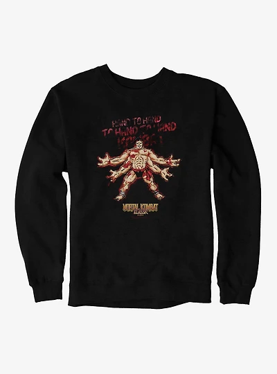 Mortal Kombat Klassic Goro Hand To Sweatshirt