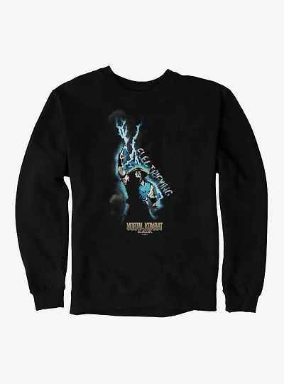 Mortal Kombat Klassic Raiden Electrifying Sweatshirt