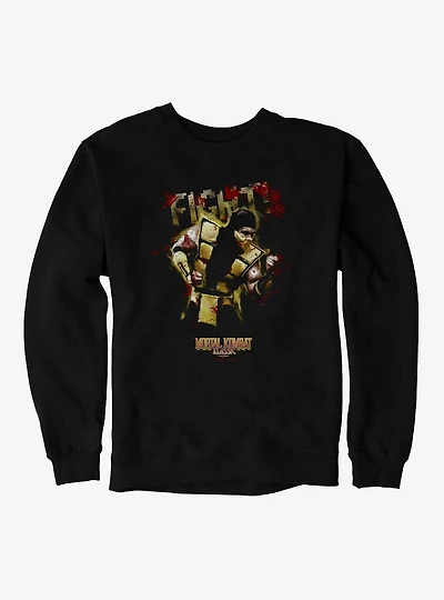 Mortal Kombat Klassic Scorpion Fight Sweatshirt