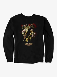Mortal Kombat Klassic Scorpion Fight Sweatshirt