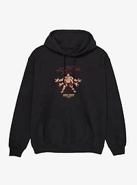 Mortal Kombat Klassic Goro Hand To Hoodie