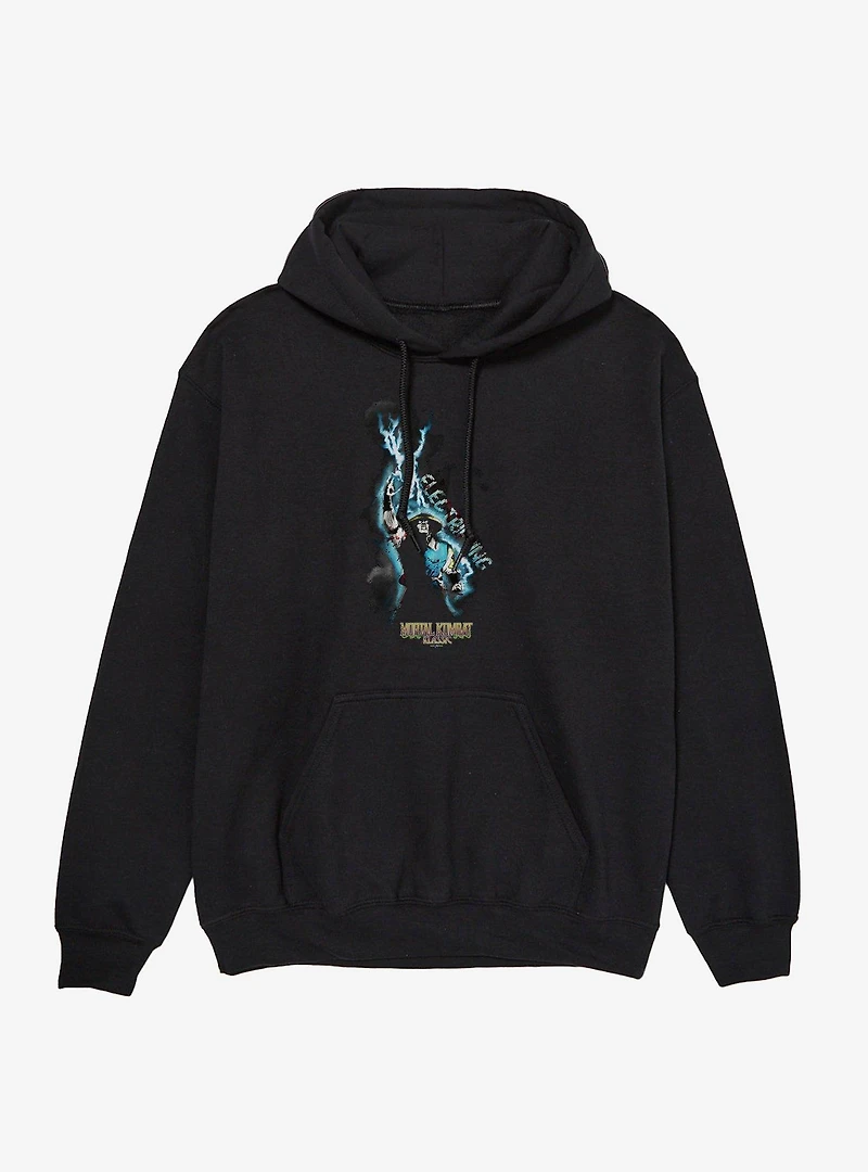 Mortal Kombat Klassic Raiden Electrifying Hoodie