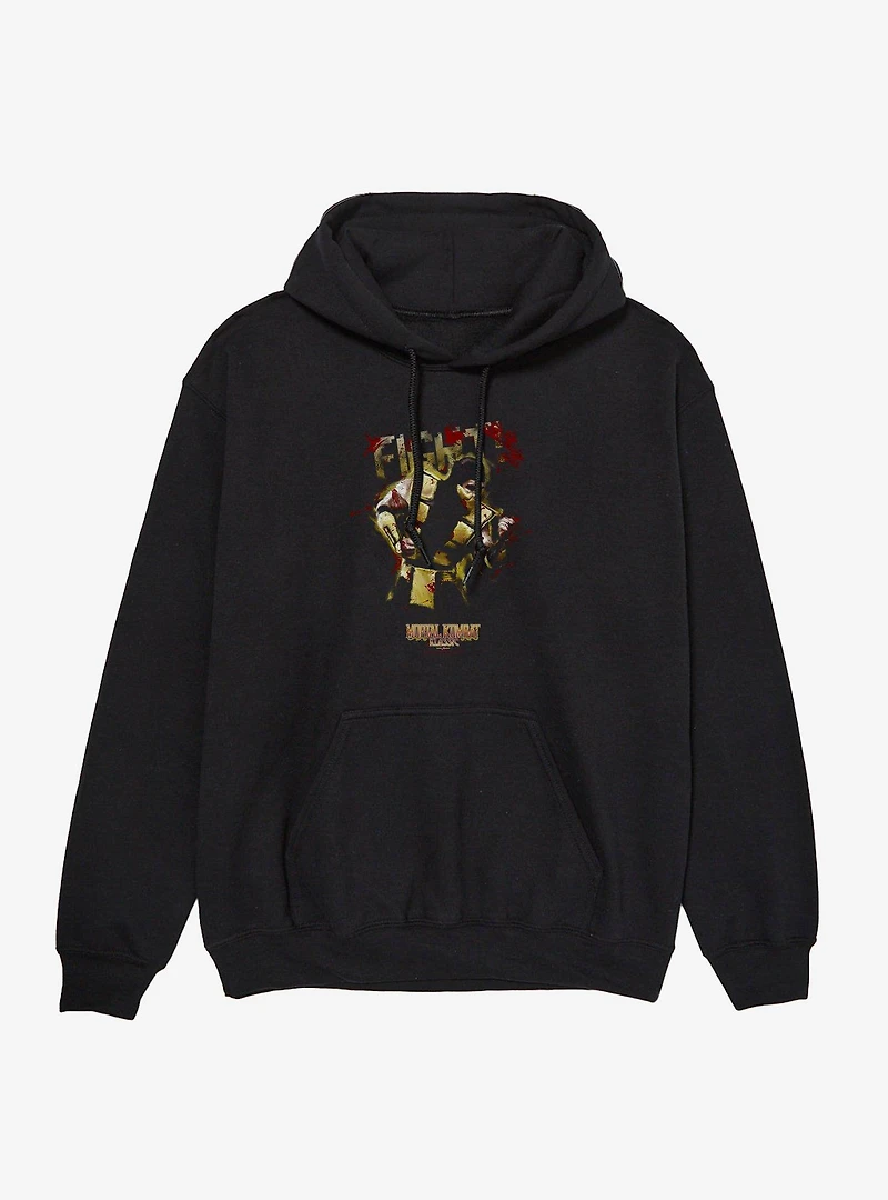 Mortal Kombat Klassic Scorpion Fight Hoodie