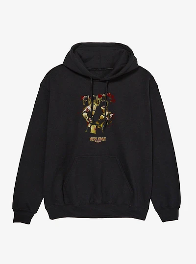 Mortal Kombat Klassic Scorpion Fight Hoodie