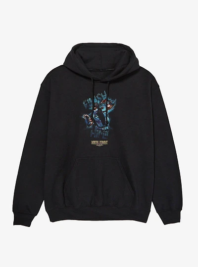 Mortal Kombat Klassic Sub-Zero Finish Him Hoodie