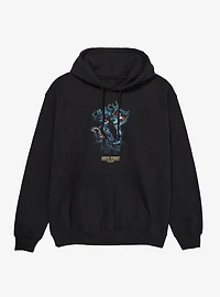 Mortal Kombat Klassic Sub-Zero Finish Him Hoodie