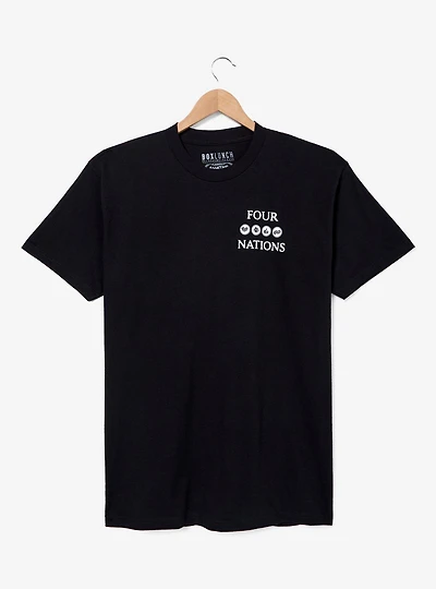 Avatar: The Last Airbender Four Nations T-Shirt — BoxLunch Exclusive