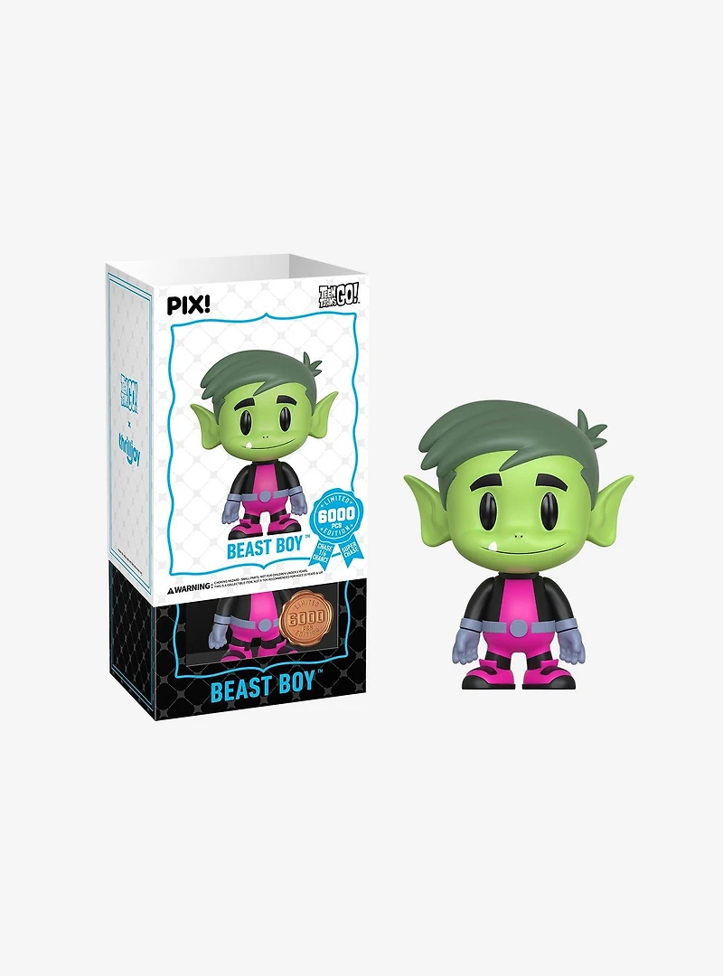 Thrilljoy Teen Titans Go! Pix! Beast Boy Vinyl Figure