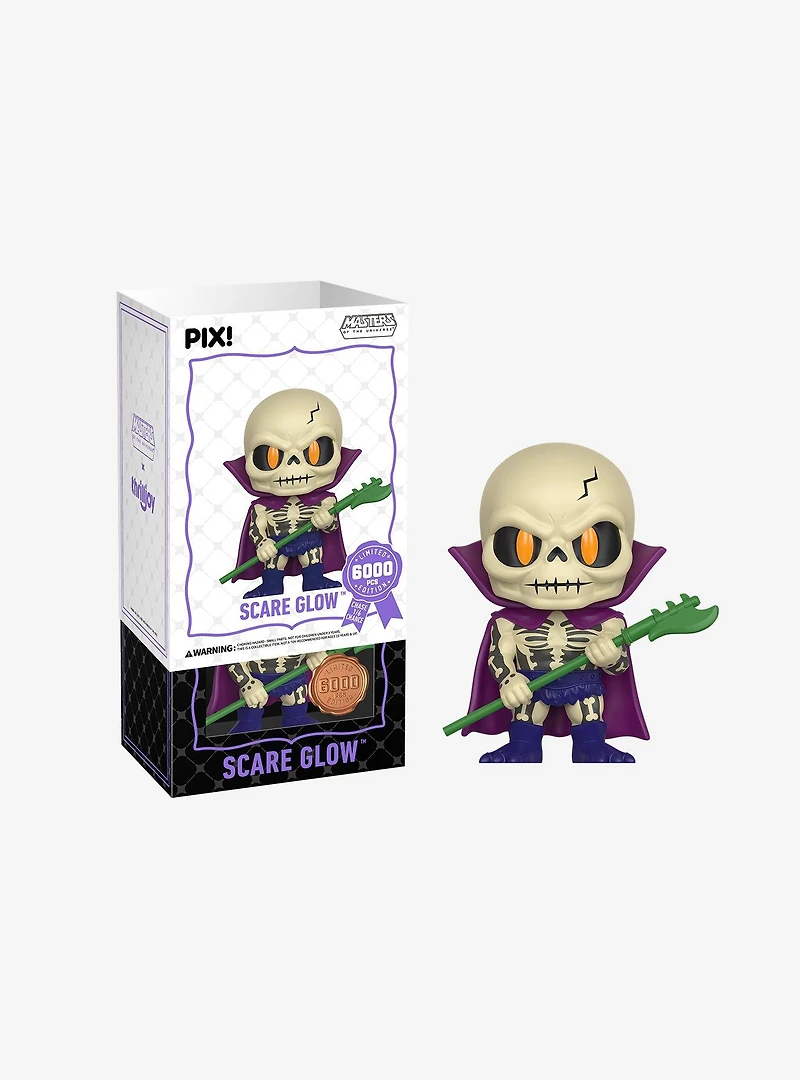 Thrilljoy Masters of the Universe Pix! Scare Glow Vinyl Figure